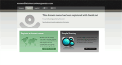 Desktop Screenshot of ensembleintercontemporain.com